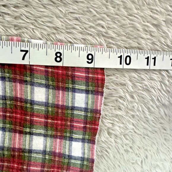 Frank & Eileen Womens‎ Tee Lab Top M Red Plaid Cotton Raw Hem Relaxed Fit USA - Picture 7 of 12